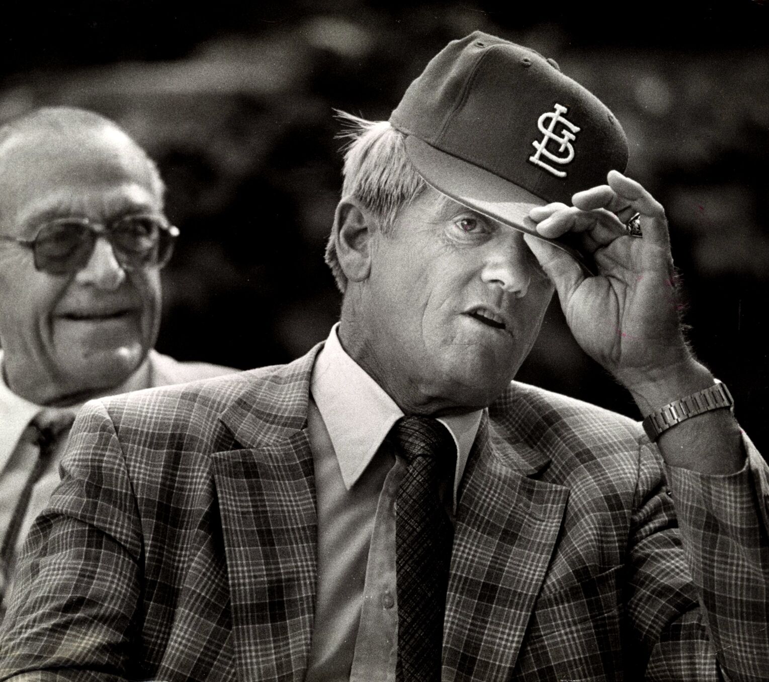 Whitey Herzog joins the St. Louis Cardinals in 1980